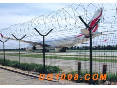 武汉机场护栏网厂家、Y字立柱防护栏、监狱刀片刺绳防护隔离网图2